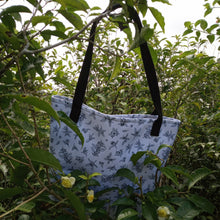 BOTANICAL TEA PRINTED TOTE BAG