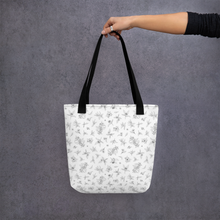 BOTANICAL TEA PRINTED TOTE BAG