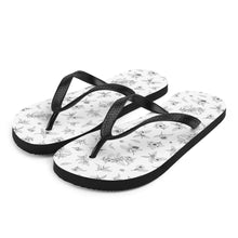 BOTANICAL TEA PRINTED THONGS