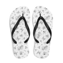BOTANICAL TEA PRINTED THONGS